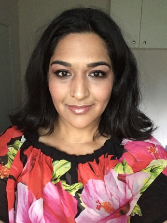 Meena Finioshed Look with Orgasm Lipstick
